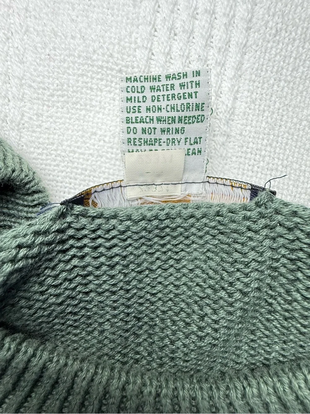 Vintage U.S. Open Golf Collection Men's L Cotton Embroidered Intarsia Sweater